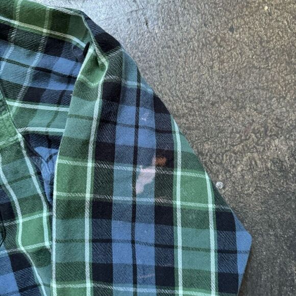 L.L.Bean Button Up Long Sleeve Flannel Mens Size Medium Traditional Fit - Picture 2 of 11